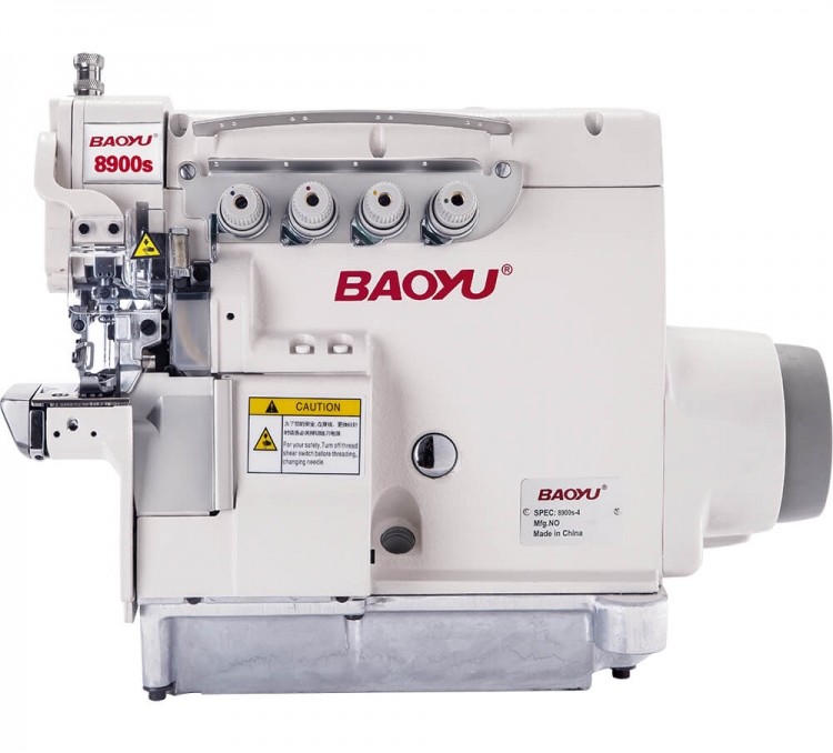 Baoyu BML-8900S-4 | Высокоскоростной четырехниточный компьютерный промышленный оверлок с рукавной платформой