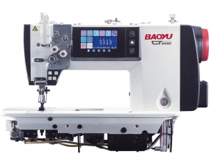 Baoyu GT-8450-5 | Комп'ютерна двоголкова швейна машина з кольоровим сенсорним дисплеєм