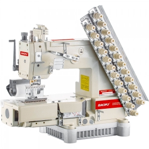 Baoyu BML-008-12064P-DS/S | Дванадцятиголкова промислова швейна машина ланцюгового стібка