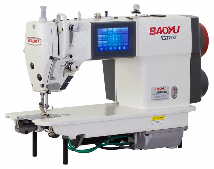 Baoyu GT-288C-D4 | Комп'ютерна універсальна промислова швейна машина з сенсорним дисплеєм